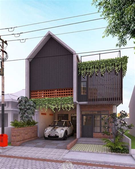 DESAIN RUMAH SCANDINAVIAN di 2021 | Desain fasad, Arsitektur rumah, Rumah